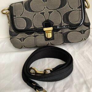 Coach Black and Gold Women's Bag